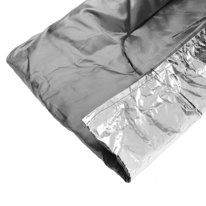 Автоодеяло для двигателя Cartage, 140 х 60 см, фольгированное, чёрное Автоодеяло для двигателя Cartage, 140 х 60 см, фольгированное, чёрное