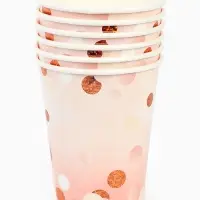 Стакан бумажный одноразовый &laquo;Розовая дымка&raquo;, 250 мл, 6 шт