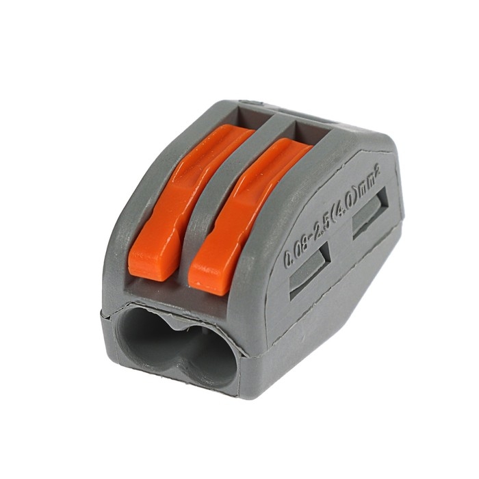 Строительно-монтажная клемма, СК-328, 32А, 0,08-2,5 мм2, 2 отв.,с рычажком, набор 10 шт Строительно-монтажная клемма, СК-328, 32А, 0,08-2,5 мм2, 2 отв.,с рычажком, набор 10 шт