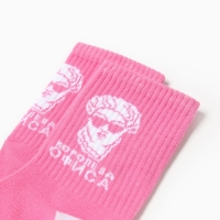 Носки женские «Королева», цвет розовый, размер 36-40 (23-25 см) Носки женские «Королева», цвет розовый, размер 36-40 (23-25 см)