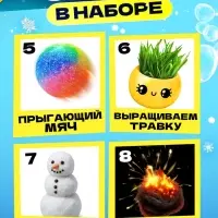 ЭВРИКИ Набор для опытов "Юный ученый", 17в1