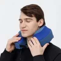 Дорожная подушка Piligrim, синяя