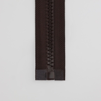 Молния «Трактор», №8, разъёмная, замок автомат, 80 см, цвет коричневый Молния «Трактор», №8, разъёмная, замок автомат, 80 см, цвет коричневый