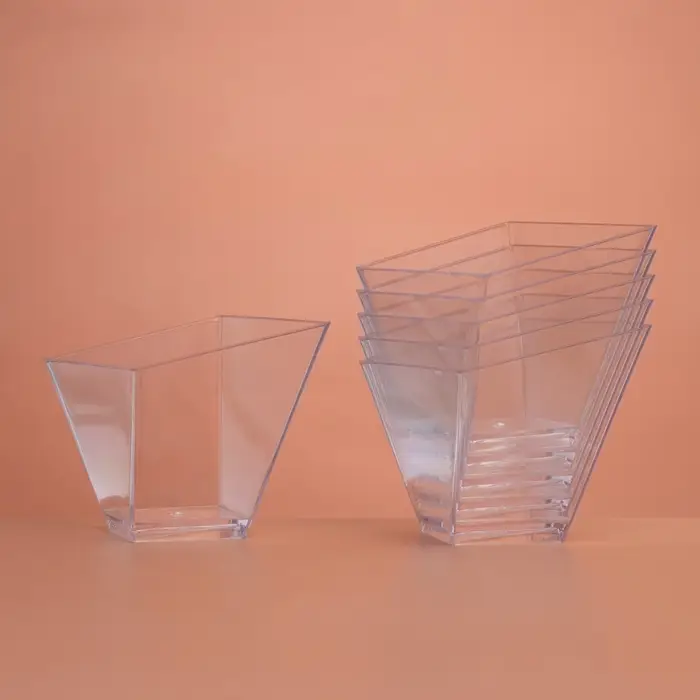 Форма пластиковая одноразовая для фуршета &laquo;Сапфир&raquo;, 50 мл, прозрачная