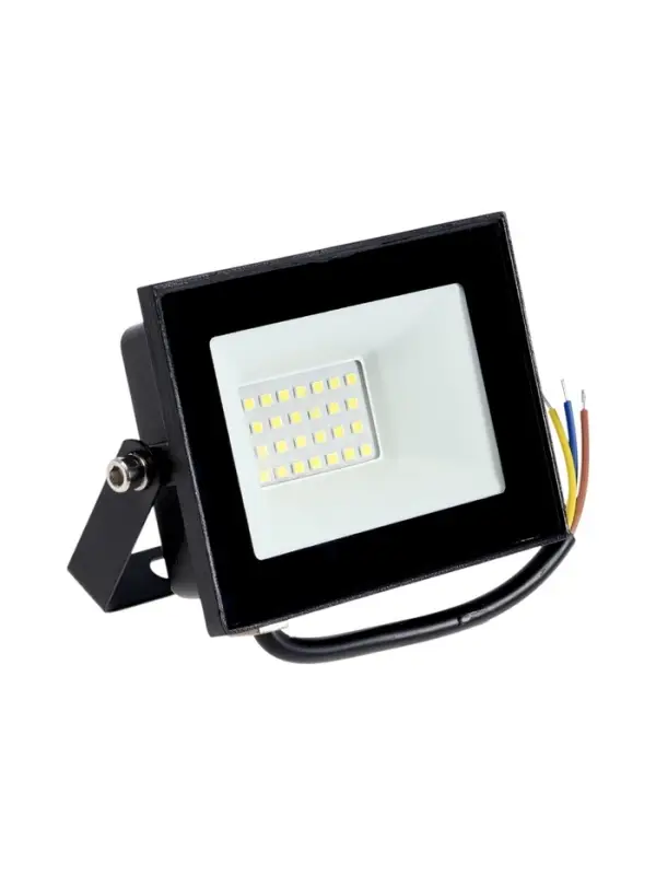Прожектор  светодиодный VKL electric, 30 Вт, 3600 Лм, 6500К, IP65, 220V черный, свеч.хол.бел. 109814