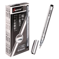 Маркер профессиональный линер черный, тонкая линия, 0.8 мм Маркер профессиональный линер черный, тонкая линия, 0.8 мм