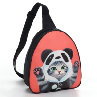 Рюкзак детский для девочки через плечо «Котёнок», 23х20,5 см Рюкзак детский для девочки через плечо «Котёнок», 23х20,5 см