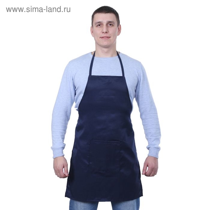 Фартук, цвет синий