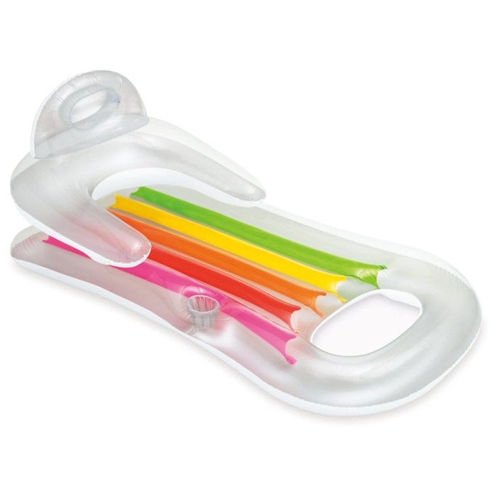 Матрас-кресло для плавания &laquo;Королевский&raquo;, 160 х 85 см, цвет МИКС, 58802NP INTEX