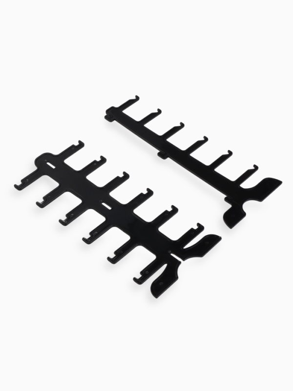 Подставка под очки 6 мест, 16&times;14,5&times;35,5, оргстекло, цвет чёрный