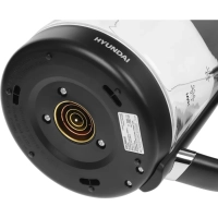 Чайник HYK-G5506 черный-серебристый, 1.7л, мощность 2200Вт