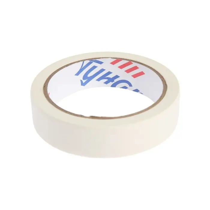 Лента малярная ТУНДРА, самоклеящаяся, бумажная основа, 120 мкм, 24 мм &times; 25 м