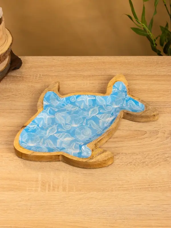 Блюдо сервировочное "Рыбка" 2х25х33 см, дерево