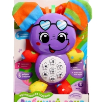 Музыкальная игрушка &laquo;Любимый друг. Слоник&raquo;, песни, стихи, фразы