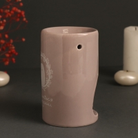 Аромалампа керамика "Расслабься и отдохни" 7,2х7,2х11,6 см Аромалампа керамика "Расслабься и отдохни" 7,2х7,2х11,6 см