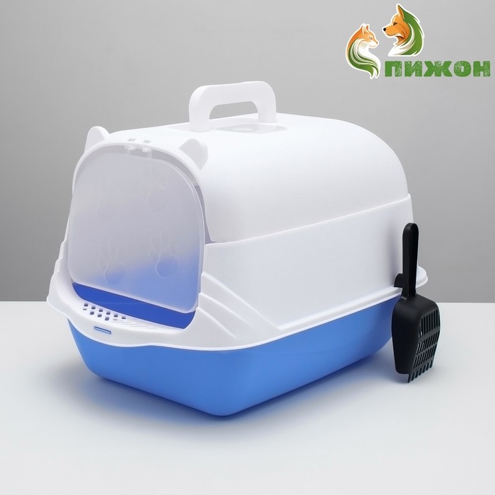 Туалет-домик 35 х 50 х 35 см, голубой Туалет-домик 35 х 50 х 35 см, голубой