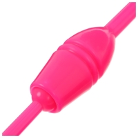 Булавы для художественной гимнастики вставляющиеся Grace Dance, 35 см, цвет розовый