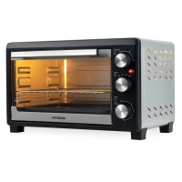 Мини-печь MIO-HY072 23л. 1500Вт серебристый-черный