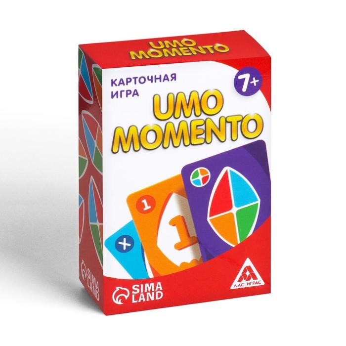 Настольная игра на реакцию и внимание &laquo;UMO momento&raquo;, 70 карт, 7+