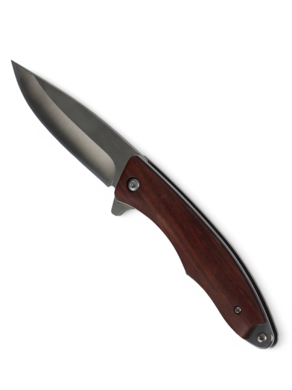 Нож туристический складной, 19см, клинок 82мм/3,2мм