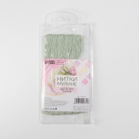 Набор ниток мулине №3064, 8 ± 1 м, 6 шт, цвет зеленовато-серый Набор ниток мулине №3064, 8 ± 1 м, 6 шт, цвет зеленовато-серый