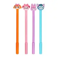 Ручка - прикол гелевая &laquo;Зверюшки&raquo; МИКС