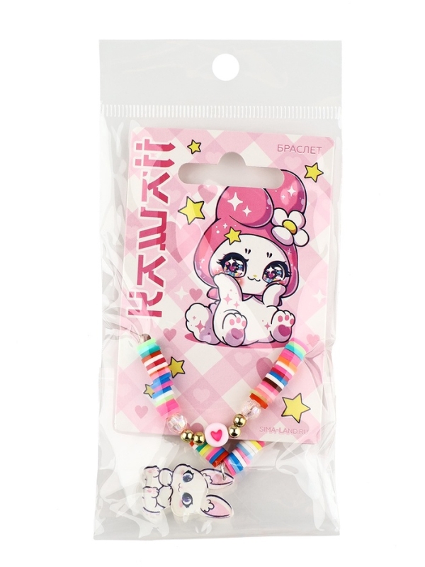 Браслет Браслет "Kavaii", зайка
