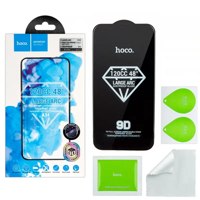 Защитное стекло iPh 14 Pro Dustproof A34 HOCO