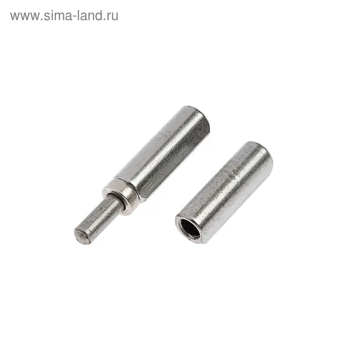 Петля гаражная,12&times;80 мм, для сварки, с подшипником, каплевидная