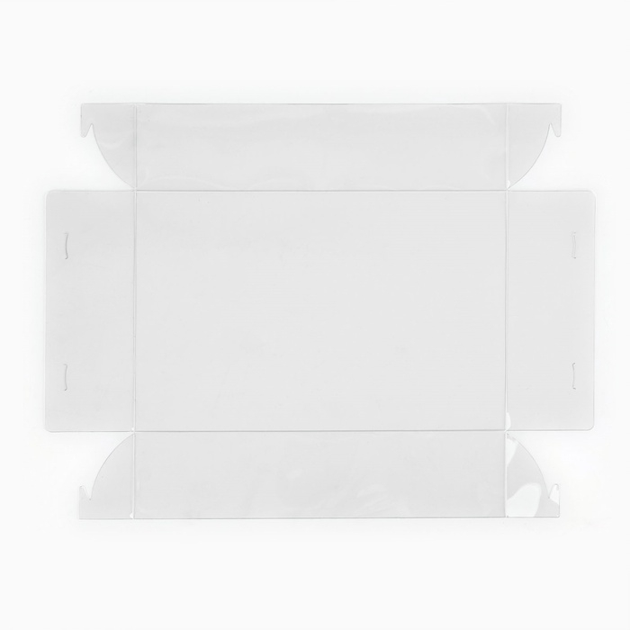 Коробка для муссовых пирожных &laquo;Серебристая&raquo;, 27 х 17.5 х 6.5 см