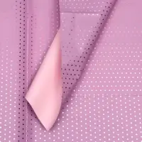 Плёнка матовая &laquo;Серебристый горох&raquo; фиолетовый, орхидея, 0.58&times;0.58 м