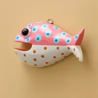 Панно &laquo;Рыба-хищник&raquo;, 22&times;12&times;5 см, дерево, разноцветное