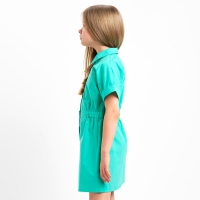 Платье детское с карманами KAFTAN, размер 30 (98-104 см), цвет зелёный Платье детское с карманами KAFTAN, размер 30 (98-104 см), цвет зелёный