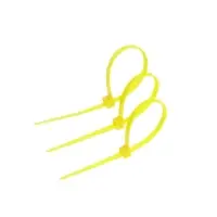 Хомут нейлоновый для стяжки, ТУНДРА, 2.5&times;100 мм, желтый, 25 шт.