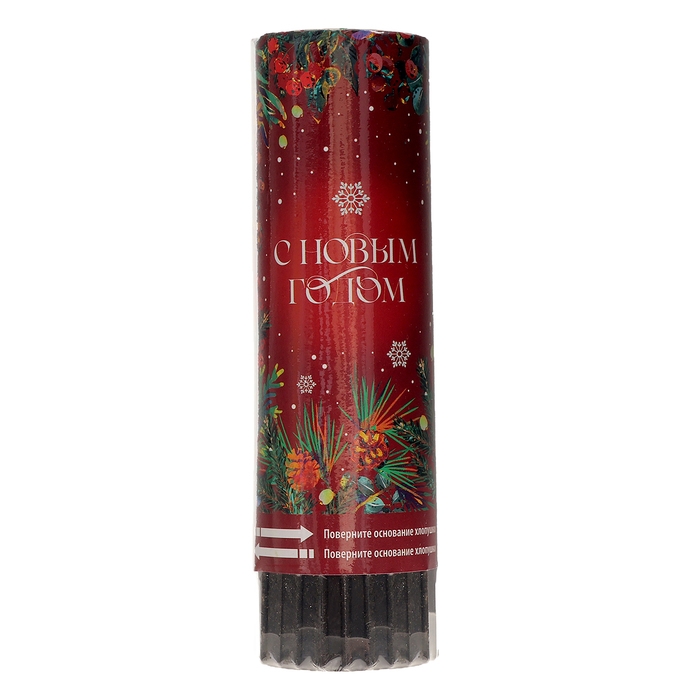 Хлопушка пружинная поворотная &laquo;С Новым Годом&raquo;, 15 см