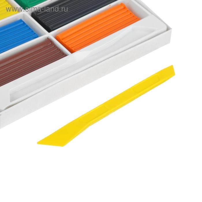 Пластилин GLOBUS &laquo;Детский&raquo;, 8 цветов, 120 г, мягкий