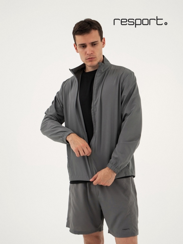 Ветровка мужская Resport, р. 52, цвет серый, спортивная
