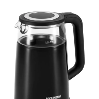 Чайник HYK-G6404 1.7л. 2200Вт черный