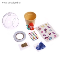 Набор для опытов &laquo;Живой аквариум-флорариум&raquo;, с русалочкой