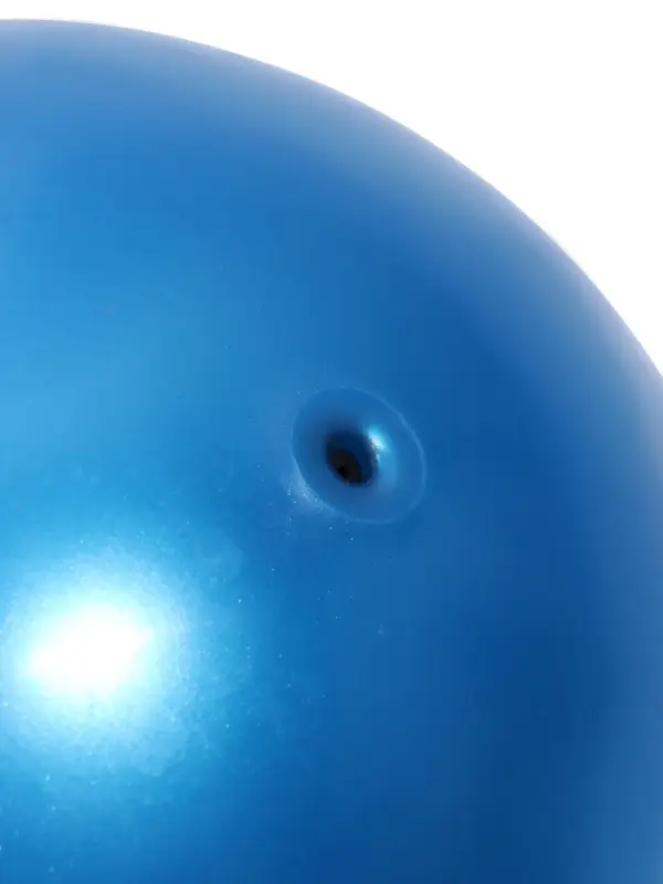 Мяч для художественной гимнастики  FIG Металлик, диаметр 15см, цвет синий