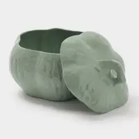 Горшок для запекания Борисовская керамика &laquo;Тыква&raquo;, 2.4 л, зелёный