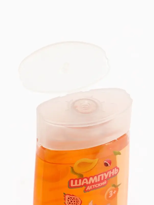 Шампунь для волос детский, 250 мл, аромат тропический лимонад, Кошечка