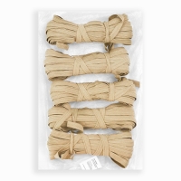 Резинка бельевая, 8 мм, 10 &plusmn; 1 м, цвет бежевый, цена за 1 штуку