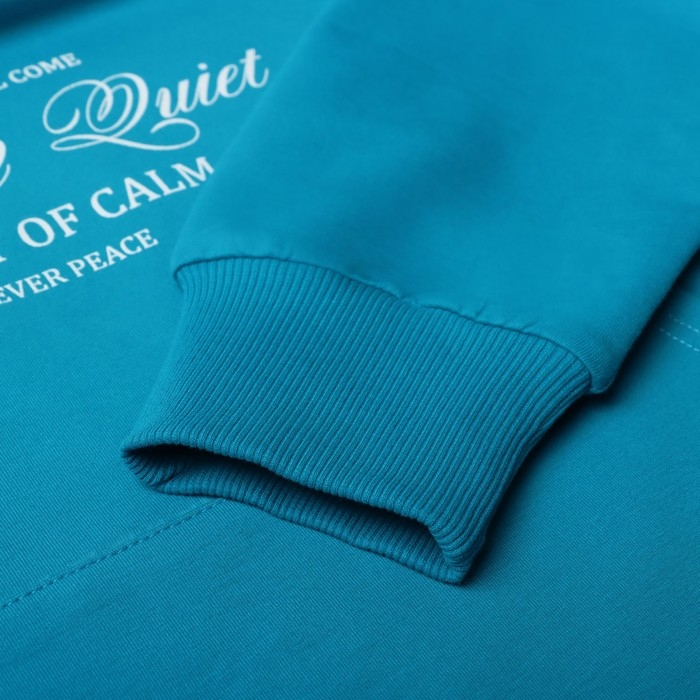 Толстовка женская MIST Peace, р. 2XL, голубой