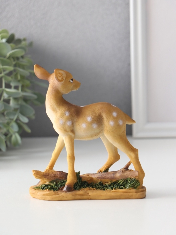 Сувенир полистоун "Оленёнок" МИКС 13х4,7х14 см