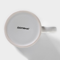 Кружка-хамелеон керамическая Доляна &laquo;Мечтай&raquo;, 350 мл, цвет бежевый