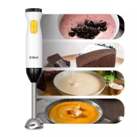 Блендер Kitfort КТ-3513, погружной, 600 Вт, 0.5/0.7 л, 2 скорости, турбо режим, чёрно-белый Блендер Kitfort КТ-3513, погружной, 600 Вт, 0.5/0.7 л, 2 скорости, турбо режим, чёрно-белый