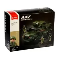 Конструктор модельки "Боевой транспорт", 519 деталей, масштаб 1/35, 6+