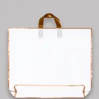 Пакет с петлевой ручкой белый 50 х 41 х 10 см 80 мкм