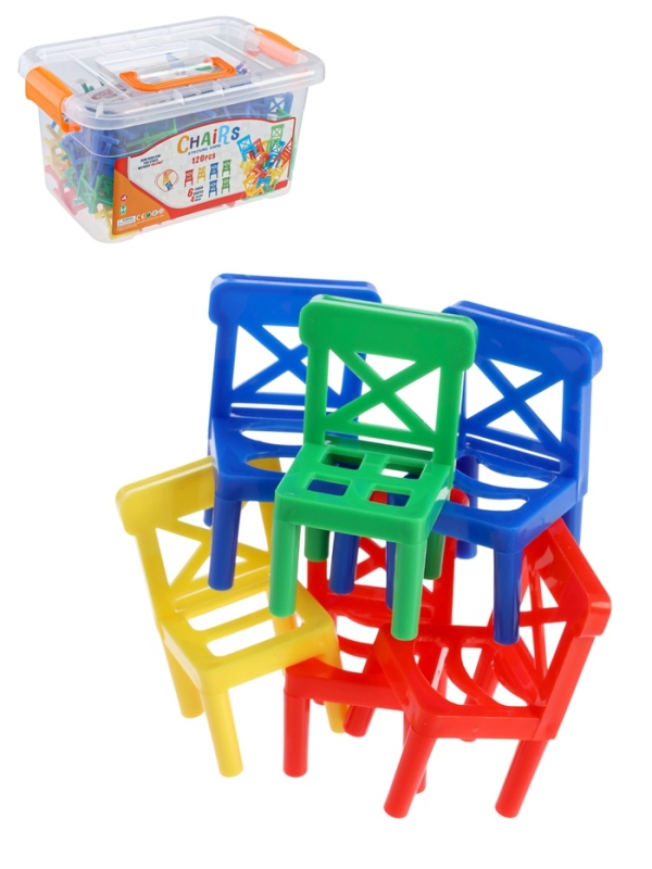 Настольная игра "Баланс стулья", 120 стульев